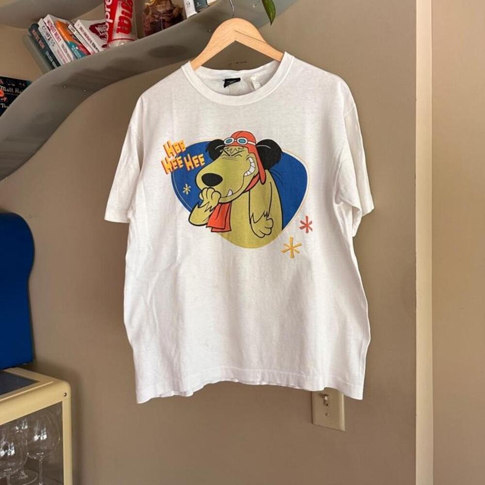 Vintage Muttley Wacky Races Cartoon Shirt